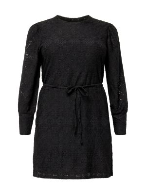 Košeľové šaty Object Curve čierna