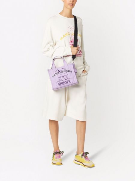 Bolso shopper Marc Jacobs violeta