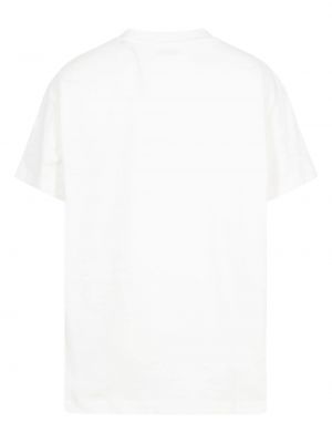 Tričko s potiskem Flaneur Homme bílé