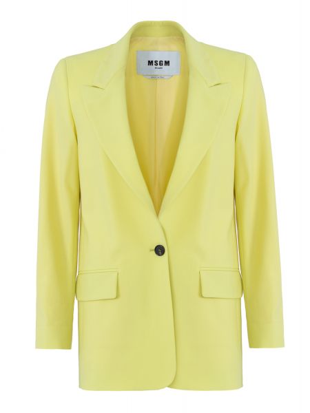 Желтый пиджак Msgm