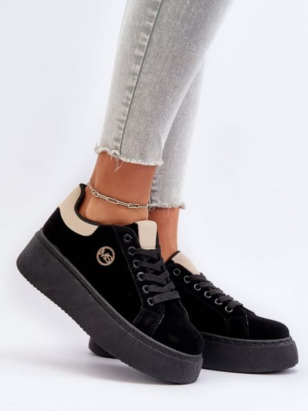 Sneakers με πλατφόρμα Kesi μαύρο