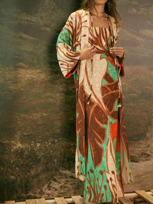 Žakárové šaty s tropickým vzorem Johanna Ortiz