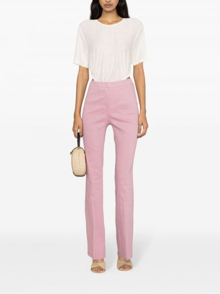 Kalhoty Pinko růžové