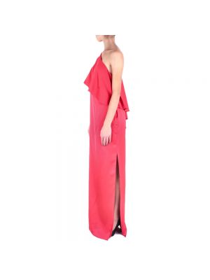 Sukienka koktajlowa Ralph Lauren czerwona
