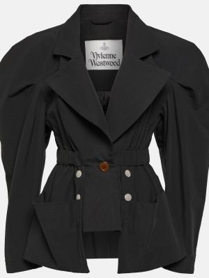 Куртка с пышными рукавами Vivienne Westwood черная