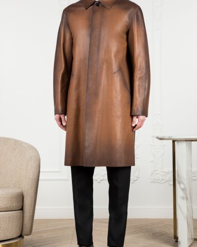 Пальто Berluti, коричневое