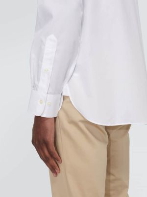 Camicia di cotone Polo Ralph Lauren bianco