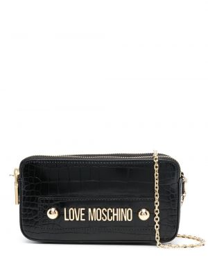 Crossbody väska Love Moschino svart