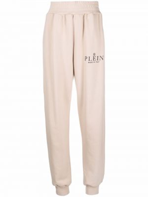 Pantalones de chándal de cintura alta Philipp Plein