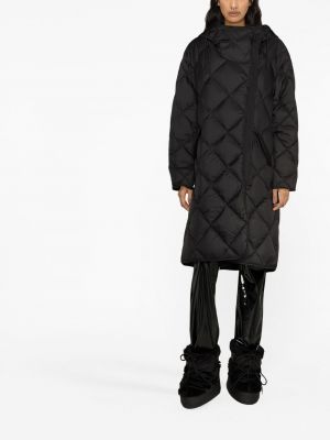 Mantel mit kapuze Ienki Ienki schwarz