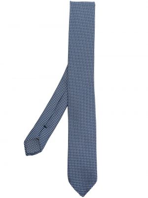 Jacquard krawatte Boss blau