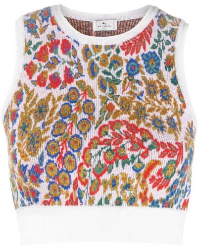 Floral crop top Etro