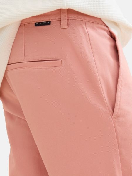 Pantaloni chino Tom Tailor rosa