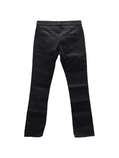 Jeans en coton Saint Laurent Vintage noir