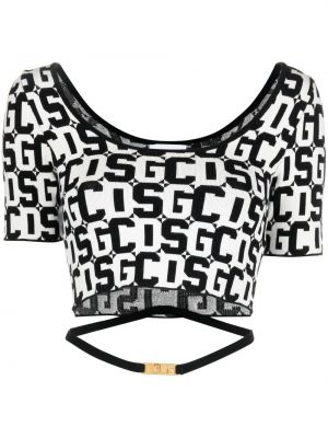 Crop top Gcds svart