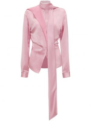 Μπλούζα Victoria Beckham ροζ