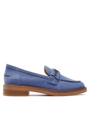 Pantofi loafer Caprice albastru