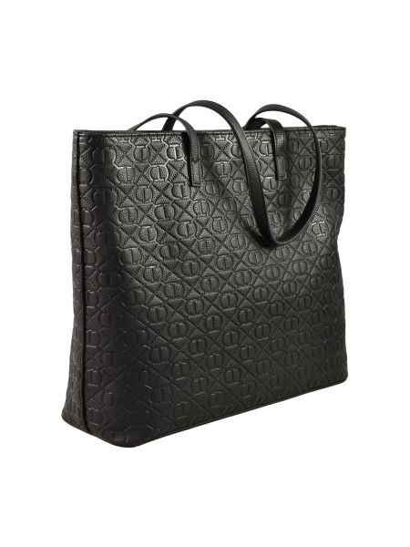 Shopper handtasche Twinset schwarz