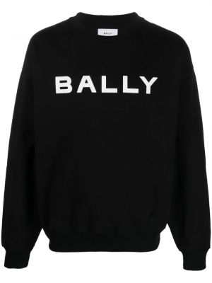 Raštuotas medvilninis džemperis Bally