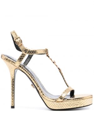 Sandále Versace zlatá