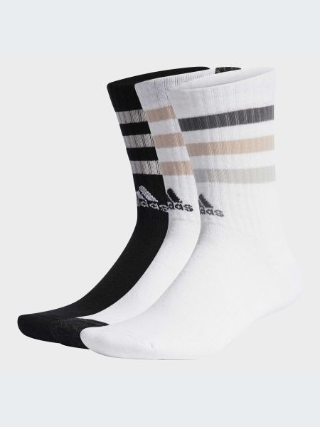 Бавовняні шкарпетки Adidas білі