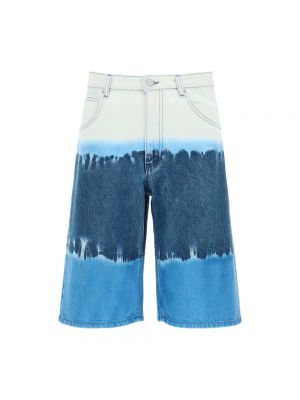 Jeans shorts Alberta Ferretti blau