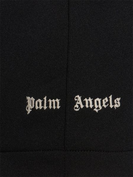 Najlonske kratke hlače Palm Angels crna