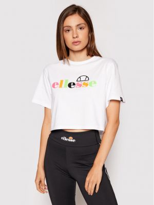 Relaxed топ Ellesse бяло