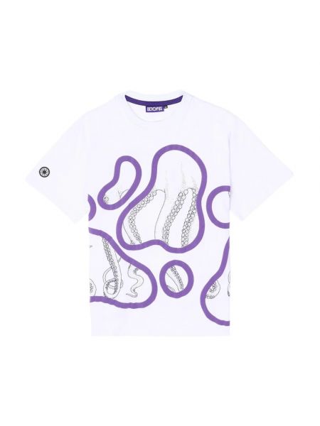 T-shirt Octopus weiß