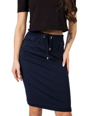 Sukňa Fashionhunters - čierna