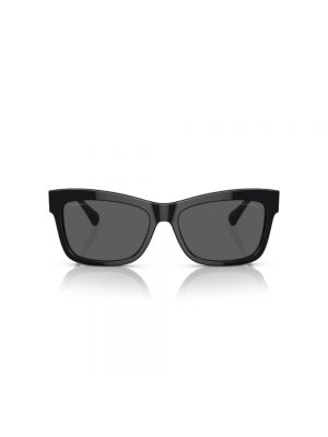 Gafas de sol de cristal Chanel negro