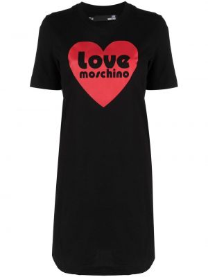 Jersey klänning Love Moschino svart