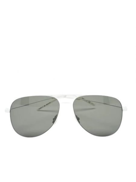 Okulary przeciwsłoneczne retro Yves Saint Laurent Vintage białe
