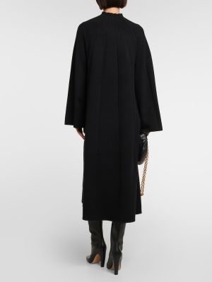 Vestido midi de lana Joseph negro