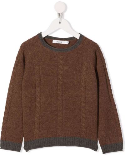 Maglione di lana Bonpoint marrone