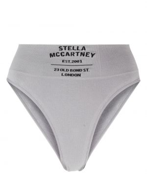 Kalhotky string Stella Mccartney šedé