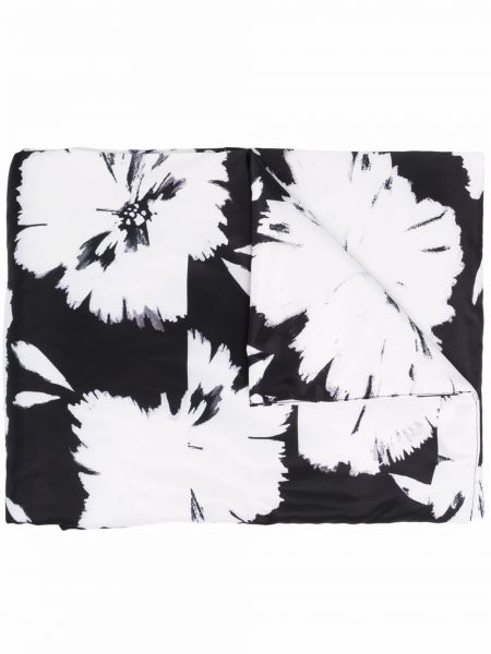 Bufanda de flores con estampado Nina Ricci negro