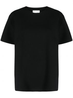 T-shirt col rond Jil Sander noir