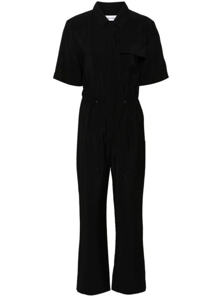 Ολόσωμη φόρμα με κουμπιά Calvin Klein μαύρο