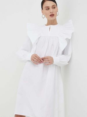 Sukienka mini bawełniana 2ndday biała