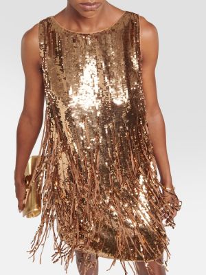 Litritega kleit Max Mara kuldne