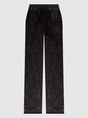 Прямые брюки Balenciaga черные