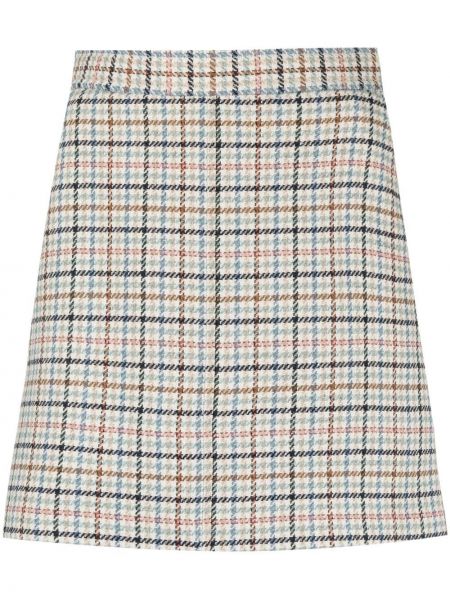 Kostkované mini sukně s potiskem See By Chloe