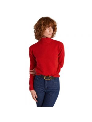 Pull en tricot L'exception Paris rouge