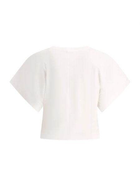 Koszulka bawełniana Agolde biała