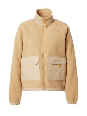 Giacca di pile The North Face beige