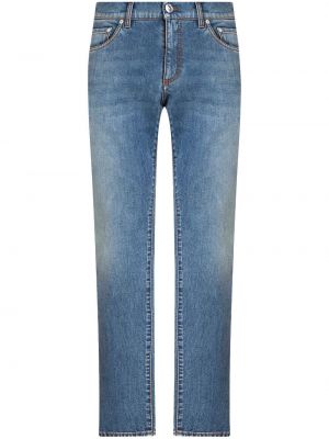 Straight jeans mit stickerei Etro