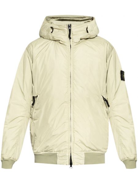 Kukuletalı kapitone ceket Stone Island