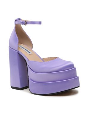 Sandales ar augstiem papēžiem Steve Madden violets