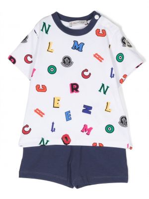 Shorts för tjejer Moncler Enfant blå